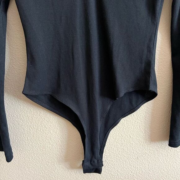 Cider Black Long Sleeve Bodysuit - Picture 3 of 7